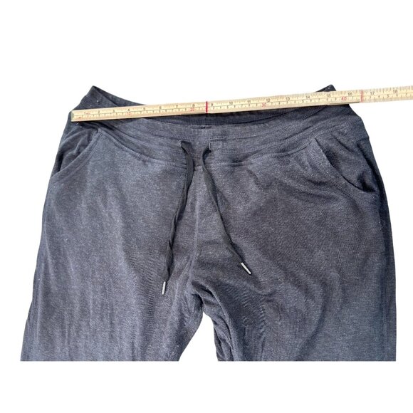Sherpa Lined Jogger Pants Charcoal Heather Size L - Picture 9 of 11